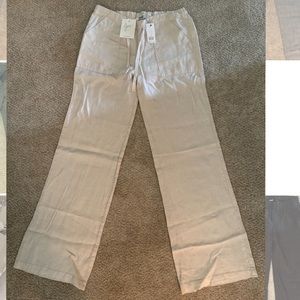 Joie Linen Wide Legged Pants